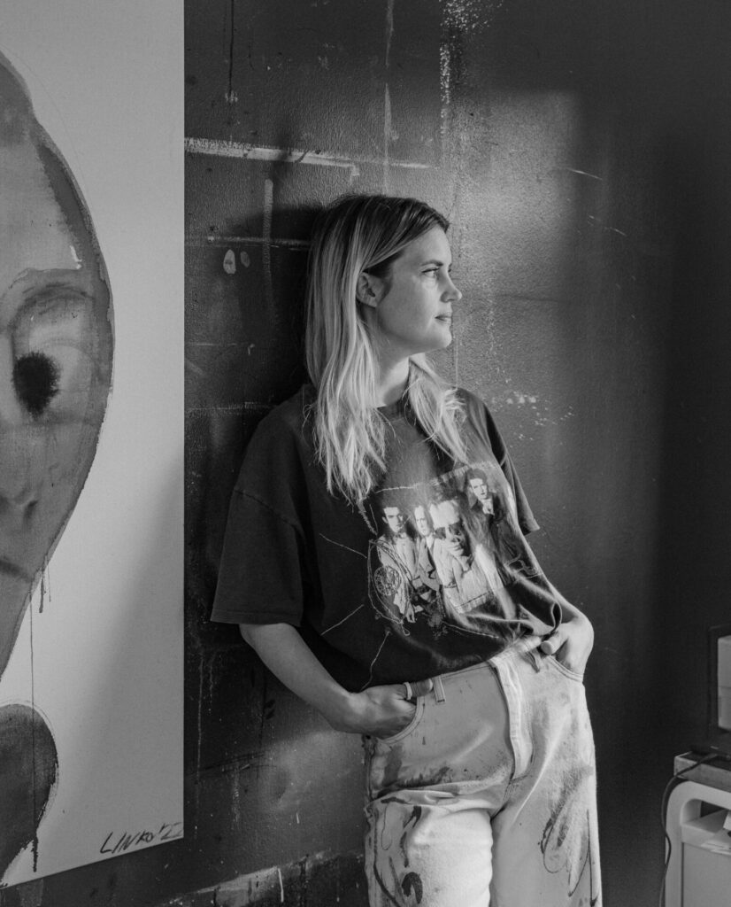Linda Linko is a Helsinki-based visual artist, who creates images that are linked to momentary experience. We visited her studio just as she had emptied it out to fill the Lokal Gallery space for her solo exhibition Blush.